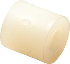 Electro Hardware - 0.116" ID x 1/4" OD, #4 Screw, Grade 101 Nylon Female Unthreaded Circuit Board Spacer - Round Body, Uncoated, 1/4" OAL - Apex Tool & Supply