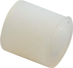 Electro Hardware - 0.141" ID x 1/4" OD, #6 Screw, Grade 101 Nylon Female Unthreaded Circuit Board Spacer - Round Body, Uncoated, 1/4" OAL - Apex Tool & Supply