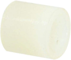 Electro Hardware - 0.171" ID x 1/4" OD, #8 Screw, Grade 101 Nylon Female Unthreaded Circuit Board Spacer - Round Body, Uncoated, 1/4" OAL - Apex Tool & Supply