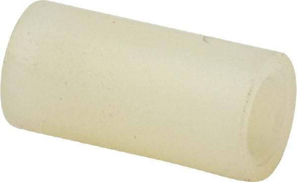 Electro Hardware - 0.141" ID x 1/4" OD, #6 Screw, Grade 101 Nylon Female Unthreaded Circuit Board Spacer - Round Body, Uncoated, 1/2" OAL - Apex Tool & Supply