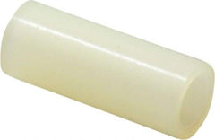 Electro Hardware - 0.171" ID x 1/4" OD, #8 Screw, Grade 101 Nylon Female Unthreaded Circuit Board Spacer - Round Body, Uncoated, 5/8" OAL - Apex Tool & Supply