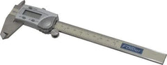 Fowler - 0 to 150mm Range, 0.01mm Resolution, IP54 Electronic Caliper - Stainless Steel with 1.56" Stainless Steel Jaws, 0.02mm Accuracy, SPC Output - Apex Tool & Supply