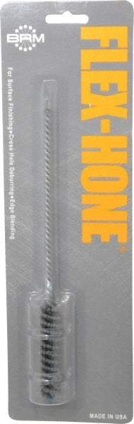 Brush Research Mfg. - 0.552" Bore Diam, 240 Grit, Silicon Carbide Flexible Hone - Extra Fine, 8" OAL - Apex Tool & Supply