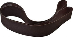 Norton - 2" Wide x 72" OAL, 100 Grit, Aluminum Oxide Abrasive Belt - Aluminum Oxide, Fine, Coated, X Weighted Cloth Backing, Series R228 - Apex Tool & Supply