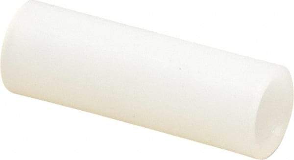 Electro Hardware - 0.171" ID x 1/4" OD, #8 Screw, Grade 101 Nylon Female Unthreaded Circuit Board Spacer - Round Body, Uncoated, 3/4" OAL - Apex Tool & Supply