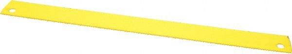 Starrett - 12" Long, 10 Teeth per Inch, Bi-Metal Power Hacksaw Blade - Toothed Edge, 1-1/8" Wide x 0.05" Thick - Apex Tool & Supply