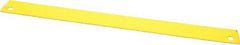 Starrett - 12" Long, 10 Teeth per Inch, Bi-Metal Power Hacksaw Blade - Toothed Edge, 1-1/8" Wide x 0.05" Thick - Apex Tool & Supply