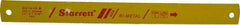 Starrett - 14" Long, 10 Teeth per Inch, Bi-Metal Power Hacksaw Blade - Toothed Edge, 1-3/8" Wide x 0.062" Thick - Apex Tool & Supply