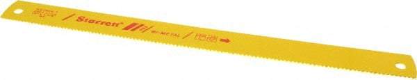 Starrett - 18" Long, 6 Teeth per Inch, Bi-Metal Power Hacksaw Blade - Toothed Edge, 1-5/8" Wide x 0.075" Thick - Apex Tool & Supply