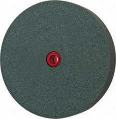 Norton - 60 Grit Silicon Carbide Bench & Pedestal Grinding Wheel - 10" Diam x 1-1/4" Hole x 1-1/2" Thick, 2485 Max RPM, I Hardness, Medium Grade , Vitrified Bond - Apex Tool & Supply