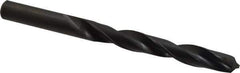 Hertel - 39/64" 118° High Speed Steel Jobber Drill - Oxide Finish, Right Hand Cut, Spiral Flute, Straight Shank, 7-1/8" OAL, Standard Point - Apex Tool & Supply