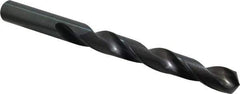 Hertel - 5/8" 118° High Speed Steel Jobber Drill - Oxide Finish, Right Hand Cut, Spiral Flute, Straight Shank, 7-1/8" OAL, Standard Point - Apex Tool & Supply