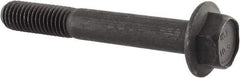 Value Collection - M10x1.50 Metric Coarse, 70mm Length Under Head, Hex Drive Flange Bolt - 35mm Thread Length, Grade 10.9 Alloy Steel, Smooth Flange, Phosphate & Oil Finish - Apex Tool & Supply