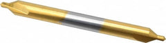Hertel - #2 Plain Cut 60° Incl Angle Solid Carbide Combo Drill & Countersink - Apex Tool & Supply