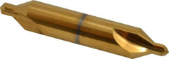 Hertel - #7 Plain Cut 60° Incl Angle Solid Carbide Combo Drill & Countersink - Apex Tool & Supply