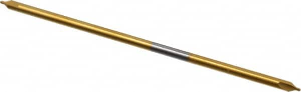 Hertel - #1 Plain Cut 60° Incl Angle Solid Carbide Combo Drill & Countersink - Apex Tool & Supply