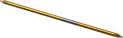 Hertel - #1 Plain Cut 60° Incl Angle Solid Carbide Combo Drill & Countersink - Apex Tool & Supply