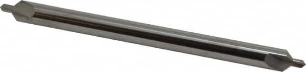 Hertel - #5 Plain Cut 90° Incl Angle Solid Carbide Combo Drill & Countersink - Apex Tool & Supply
