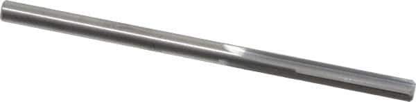 Hertel - 1/8" Solid Carbide 4 Flute Chucking Reamer - Straight Flute, 1/8" Straight Shank, 5/8" Flute Length, 2-1/4" OAL - Apex Tool & Supply