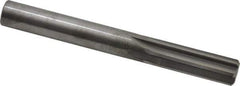 Hertel - Letter X Solid Carbide 6 Flute Chucking Reamer - Straight Flute, 0.397" Straight Shank, 1-1/4" Flute Length, 3-1/2" OAL - Apex Tool & Supply