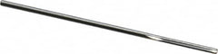 Hertel - #58 Solid Carbide 4 Flute Chucking Reamer - Apex Tool & Supply