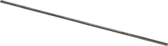 Hertel - #70 Solid Carbide 4 Flute Chucking Reamer - Straight Flute, 0.028" Straight Shank, 1/4" Flute Length, 1-1/2" OAL - Apex Tool & Supply