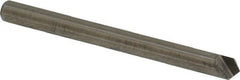 Hertel - 1/8" Head Diam, 1/8" Shank Diam, 1 Flute 100° Solid Carbide Countersink - Apex Tool & Supply