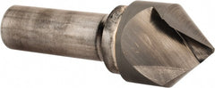 Hertel - 1-1/4" Head Diam, 3/4" Shank Diam, 1 Flute 90° Solid Carbide Countersink - Apex Tool & Supply