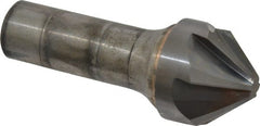 Hertel - 1-1/4" Head Diam, 3/4" Shank Diam, 6 Flute 82° Solid Carbide Countersink - Apex Tool & Supply