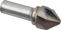 Hertel - 1-1/4" Head Diam, 3/4" Shank Diam, 6 Flute 90° Solid Carbide Countersink - Apex Tool & Supply