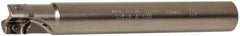 Seco - 3/4" Cut Diam, 0.433" Max Depth of Cut, 3/4" Shank Diam, 5.91" OAL, Indexable Square Shoulder End Mill - XO.X 1204.. Inserts, Cylindrical Shank, 90° Lead Angle, Through Coolant, Series Super Turbo - Apex Tool & Supply