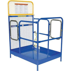 Vestil - 65" Platform - Forklift Work Platform, 1,000 Lb Capacity, 65-5/8" Platform Height, 36" Base Width x 48" Base Depth - Apex Tool & Supply