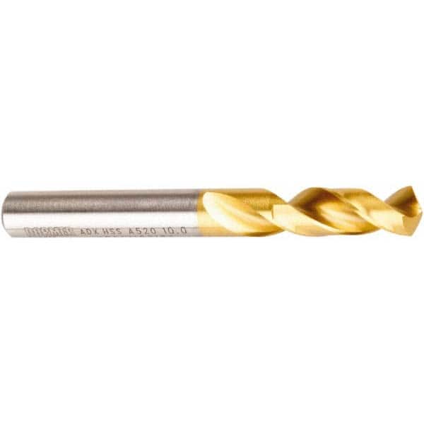 DORMER - 0.5039" 130° Spiral Flute High Speed Steel Screw Machine Drill Bit - Apex Tool & Supply