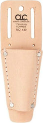 CLC - 1 Pocket Knife Holster - Leather, Tan - Apex Tool & Supply