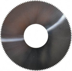 Made in USA - 1-1/2" Diam x 0.012" Blade Thickness, 1/2" Arbor Hole Diam, 130 Teeth, Solid Carbide, Jeweler's Saw - Uncoated - Apex Tool & Supply