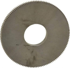 Made in USA - 1-1/2" Diam x 1/8" Thick, 1/2" Arbor Hole Diam, 130 Teeth, Solid Carbide, Jeweler's Saw - Uncoated - Apex Tool & Supply