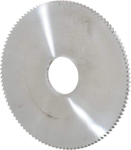 Made in USA - 2" Diam x 1/16" Thick, 1/2" Arbor Hole Diam, 110 Teeth, Solid Carbide Jeweler's Saw - Uncoated - Apex Tool & Supply