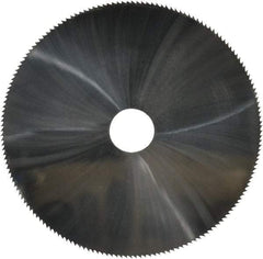 Made in USA - 3" Diam x 0.04" Blade Thickness, 1/2" Arbor Hole Diam, 168 Teeth, Solid Carbide Jeweler's Saw - Uncoated - Apex Tool & Supply