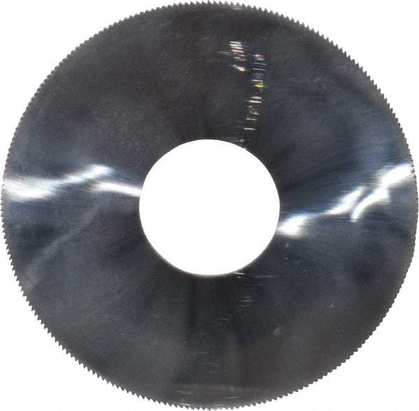 Made in USA - 3" Diam x 1/16" Thick, 1" Arbor Hole Diam, 230 Teeth, Solid Carbide Jeweler's Saw - Uncoated - Apex Tool & Supply