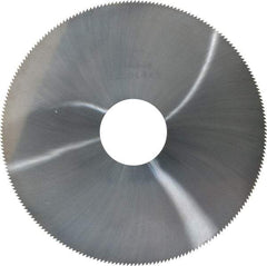 Made in USA - 4" Diam x 0.064" Blade Thickness, 1" Arbor Hole Diam, 220 Teeth, Solid Carbide Jeweler's Saw - Uncoated - Apex Tool & Supply