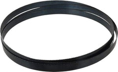 Starrett - 8 TPI, 11' Long x 1" Wide x 0.035" Thick, Welded Band Saw Blade - Carbon Steel, Toothed Edge, Raker Tooth Set, Flexible Back, Contour Cutting - Apex Tool & Supply