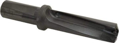 Kyocera - 3.37" Max Drill Depth, 3xD, 1-1/8" Diam, Indexable Insert Drill - 2 Inserts, 1" Shank Diam, Whistle Notch Shank - Apex Tool & Supply