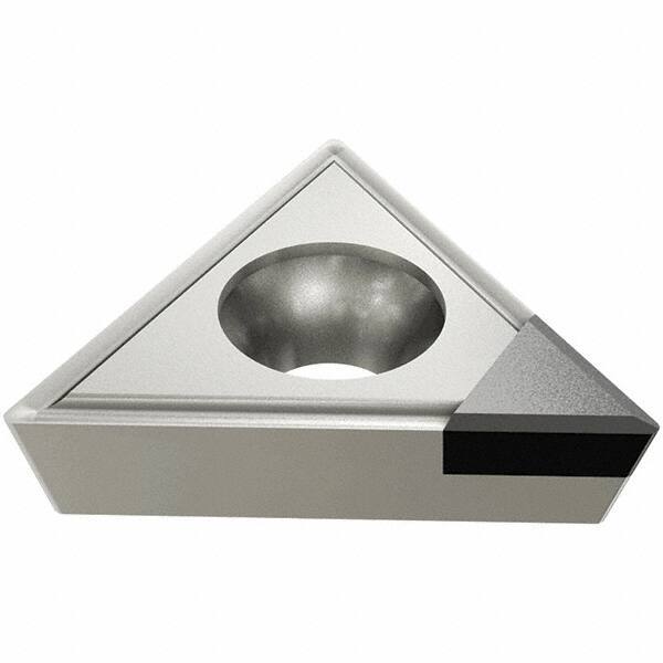 Iscar - TPGX730 Grade IB50 CBN Turning Insert - 60° Triangle, 7/32" Inscr Circle, 3/32" Thick, 0.0079" Corner Radius - Apex Tool & Supply