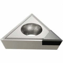 Iscar - TPGX730 Grade IB50 CBN Turning Insert - 60° Triangle, 7/32" Inscr Circle, 3/32" Thick, 0.0079" Corner Radius - Apex Tool & Supply