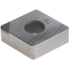 Iscar - CNMA432 Grade IB90 CBN Turning Insert - 80° Diamond, 1/2" Inscr Circle, 3/16" Thick, 1/32" Corner Radius - Apex Tool & Supply