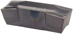 Iscar - 1000080GIF Grade IC908, 10mm Cutting Width Carbide Grooving Insert - 6mm Max Depth of Cut, Neutral, 0.8mm Corner Radius, TiAlN Finish - Apex Tool & Supply