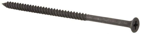 Value Collection - #10, 4" OAL, Phillips Drive Bugle Head, Steel Drywall Screws - Black Phosphate Finish, Grade 1018 - Apex Tool & Supply