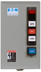 Eaton Cutler-Hammer - 480 Coil VAC, 45 Amp, NEMA Size 2, Nonreversible Enclosed Enclosure NEMA Motor Starter - 25 hp at 1 Phase, 1 Enclosure Rating - Apex Tool & Supply