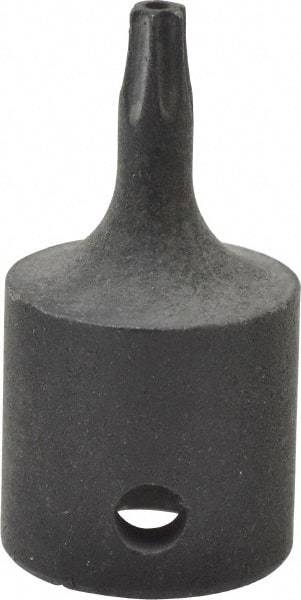 Blackhawk by Proto - 1/4" Drive, T10 Impact Torx Bit Socket - 1" OAL - Apex Tool & Supply