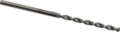 Chicago-Latrobe - #44 135° High Speed Steel Jobber Drill - TiCN Finish, Right Hand Cut, Parabolic Flute, Straight Shank, 2-1/8" OAL, Notched Point - Apex Tool & Supply